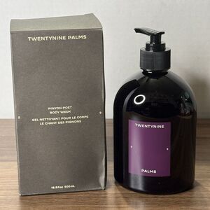 Twentynine Palms Jared Leto Vegan Pinyon Poet Body‎ Wash 16.9 oz Jojoba Marjoram